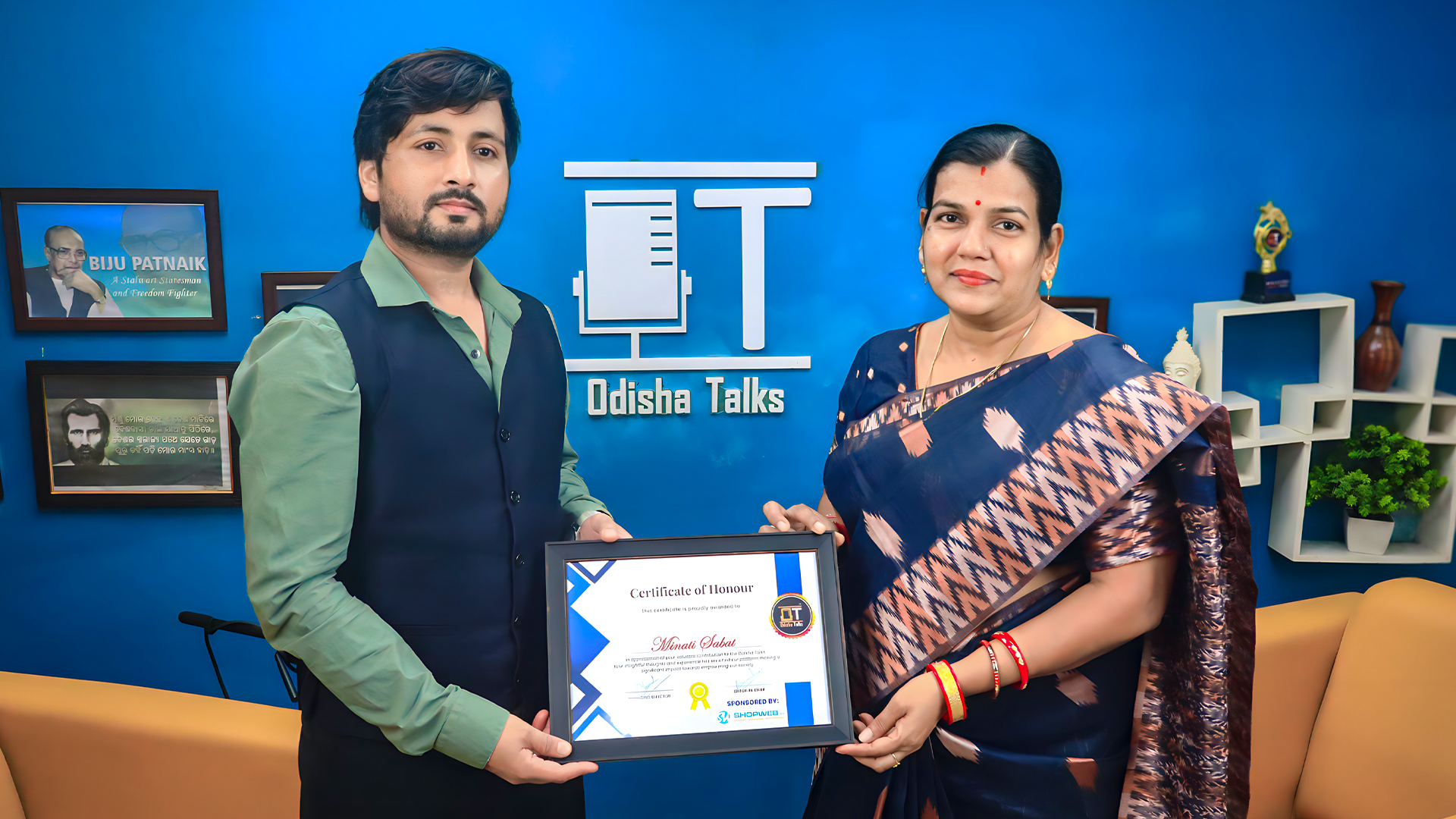 Minati Sabat ( Mission Shakti President ) 